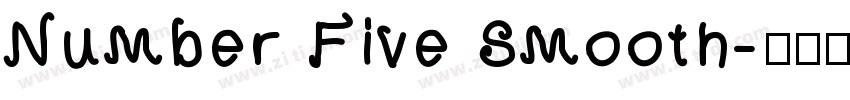 Number Five Smooth字体转换